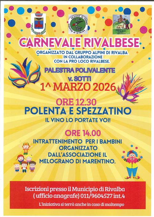 Carnevale Rivalbese