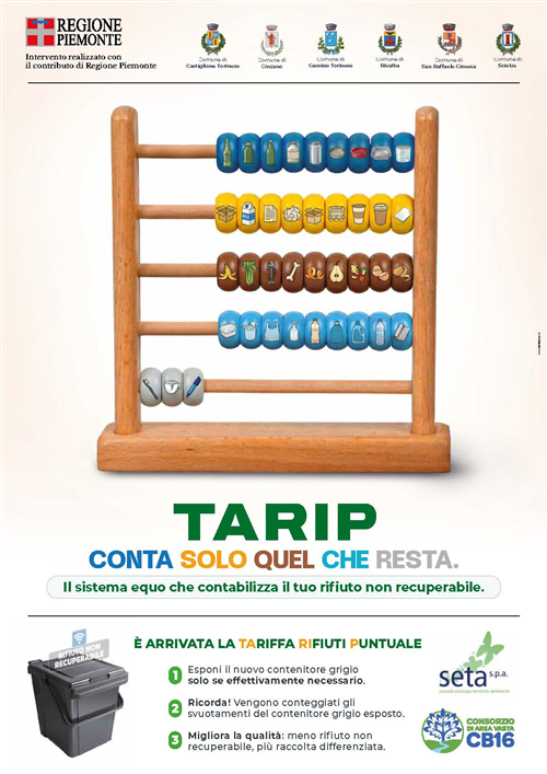Progetto TARIP  - Tariffa Puntuale